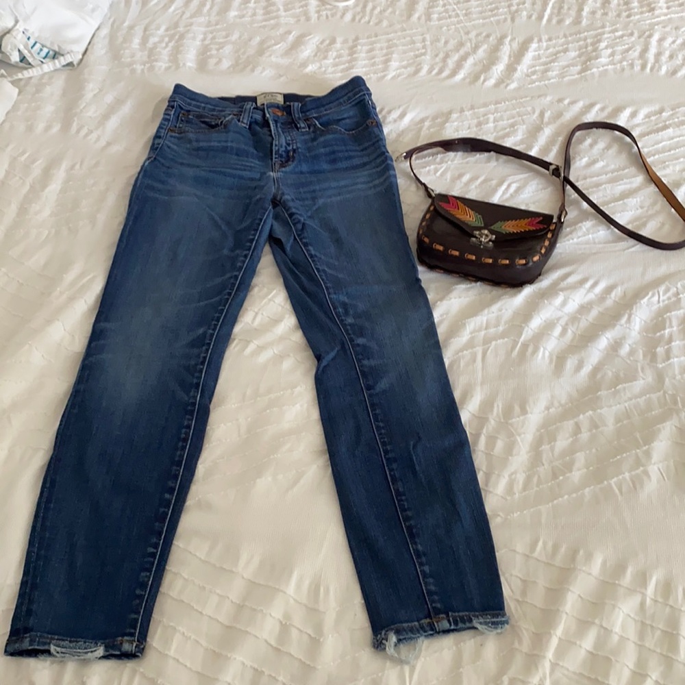 J Crew Lookout High Rise Skinny Jeans size 24P